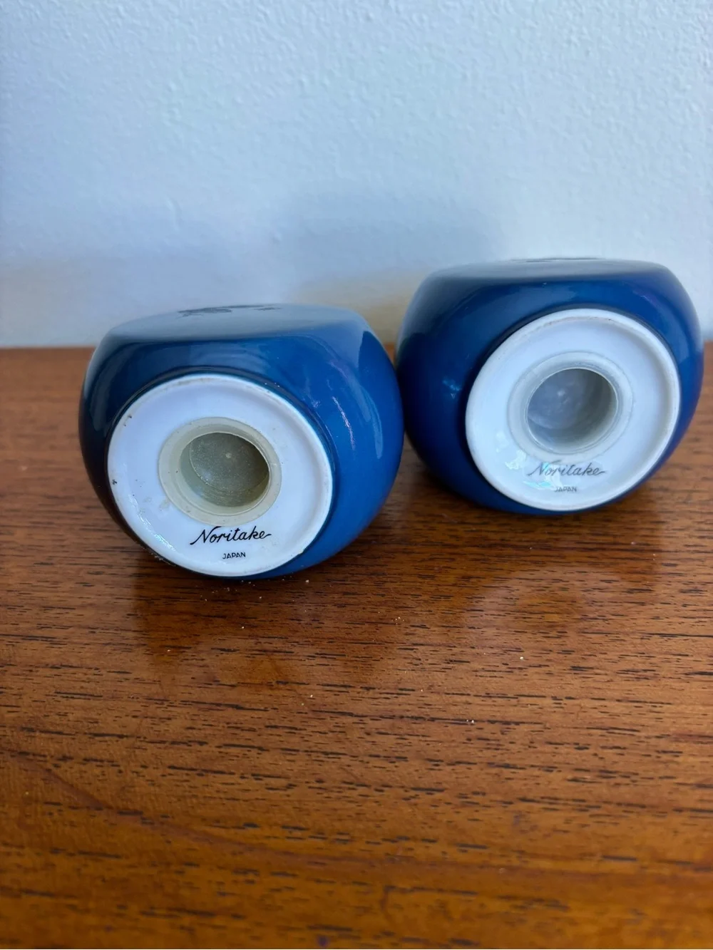 Noritake mid century salt and pepper shakers
